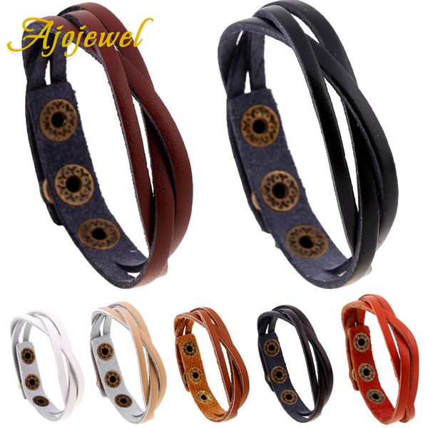 ajojewel 7 colors simple leather bracelet thin braided bracelets for men and women fashion hand jewelry wholesale, Golden;silver
ajojewel 7 colors simple leather bracelet thin braided bracelets for men and women fashion hand jewelry wholesale, Golden;silver