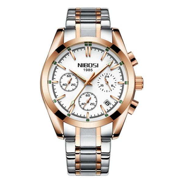 nibosi business man watch luxury brand stainless steel wrist watch chronograph army arch glass quartz watches relogio masculino, Slivery;brown
nibosi business man watch luxury brand stainless steel wrist watch chronograph army arch glass quartz watches relogio masculino, Slivery;brown