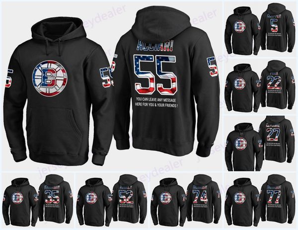 Custom Mens Boston Bruins USA Flag Black Hoodie Jerseys 55 Noel Acciari 42 David Backes 10 Anders Bjork 47 Krug Hockey Hoodies Sweatshirts
Custom Mens Boston Bruins USA Flag Black Hoodie Jerseys 55 Noel Acciari 42 David Backes 10 Anders Bjork 47 Krug Hockey Hoodies Sweatshirts