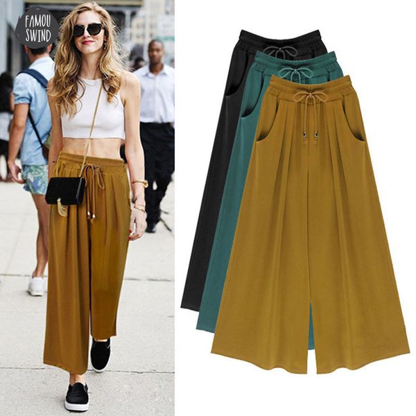 woman wide leg pants pockets drawstring casual ankle length loose trousers summer hipster harem pants ladies plus size, Black;white
woman wide leg pants pockets drawstring casual ankle length loose trousers summer hipster harem pants ladies plus size, Black;white