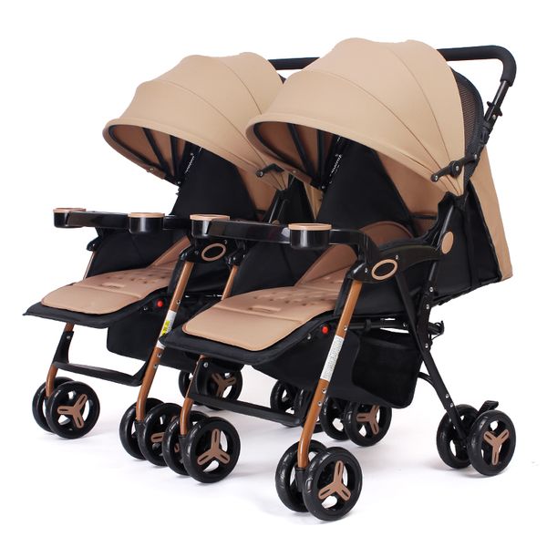 2 in1 detachable lightweight twin baby stroller reversible seated double trolley can sit and lie four wheel baby carriage
2 in1 detachable lightweight twin baby stroller reversible seated double trolley can sit and lie four wheel baby carriage