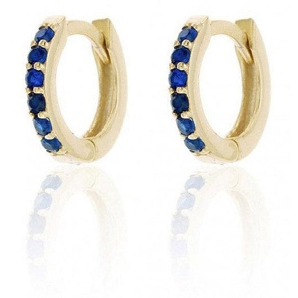 women earrings multicolor zircon circle earrings fashion round small hoop party wedding jewelry, Silver
women earrings multicolor zircon circle earrings fashion round small hoop party wedding jewelry, Silver
