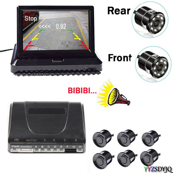 car video parking sensor 6 show distance front and back car rear view camera system sensors reverse radar for all in one
car video parking sensor 6 show distance front and back car rear view camera system sensors reverse radar for all in one