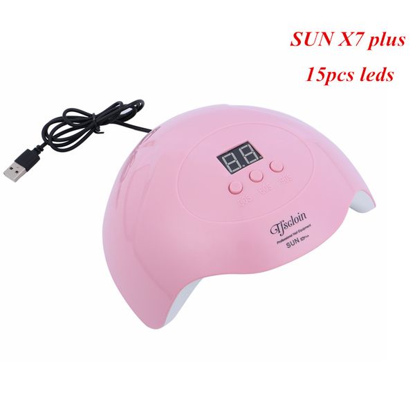 tfscloin 45w uv lamp for nails 15pcs led lamp with portable digital display nail dryer 3 timing modes for manicure nail art tool
tfscloin 45w uv lamp for nails 15pcs led lamp with portable digital display nail dryer 3 timing modes for manicure nail art tool