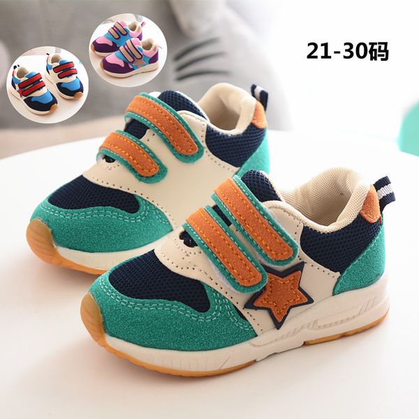 fashion european cute kids casual shoes cool hook&loop baby girls boys shoes running sports children sneakers infant tennis, Black;red
fashion european cute kids casual shoes cool hook&loop baby girls boys shoes running sports children sneakers infant tennis, Black;red