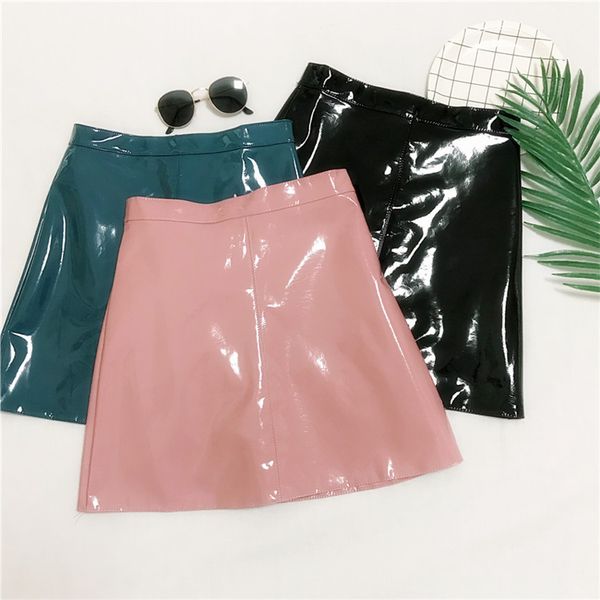 skirts 2021 summer women ladies faux pu leather mini reflective skirt high waist bodycon stretchy a-line, Black
skirts 2021 summer women ladies faux pu leather mini reflective skirt high waist bodycon stretchy a-line, Black