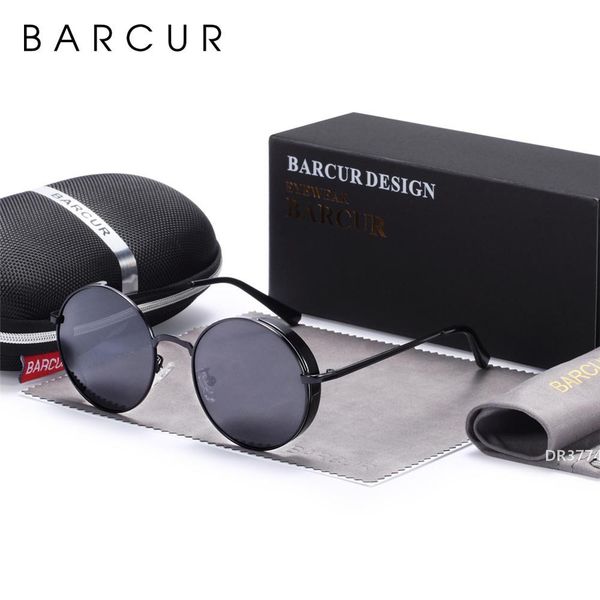 barcur original round sunglasses men vintage glasses women steampunk polarized eyewear y200415dr3774, White;black
barcur original round sunglasses men vintage glasses women steampunk polarized eyewear y200415dr3774, White;black