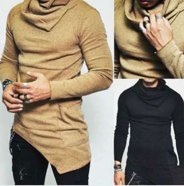 men men's sleeve solid collar heaps shirt shirts t longline designer hop t long hip irregular tee ffelm, Black
men men's sleeve solid collar heaps shirt shirts t longline designer hop t long hip irregular tee ffelm, Black