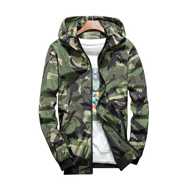 men outdoor climbing hiking camouflage breathable quick-drying jacket running sports lightweight windbreaker spring autumn, Blue;black
men outdoor climbing hiking camouflage breathable quick-drying jacket running sports lightweight windbreaker spring autumn, Blue;black