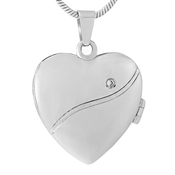 new z431 heart shape can store cremated ashes souvenirs cremated ashes box necklace pendant - stainless steel, Silver
new z431 heart shape can store cremated ashes souvenirs cremated ashes box necklace pendant - stainless steel, Silver