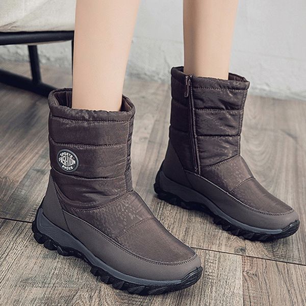 puimentiua warm women snow boots waterproof winter shoes women snow boots platform ankle winter with plush heels botas, Black
puimentiua warm women snow boots waterproof winter shoes women snow boots platform ankle winter with plush heels botas, Black