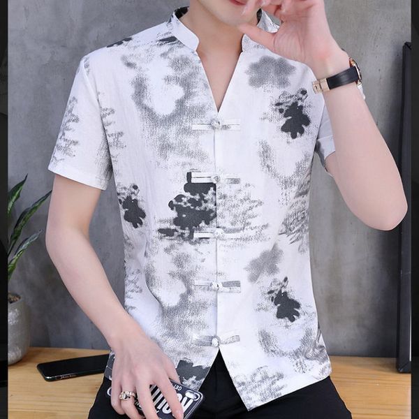 camisas de lino de talla grande para hombres, camisa cuello mandarín con mangas cortas ajustada, ropa tradicional china 5xl, White;black
camisas de lino de talla grande para hombres, camisa cuello mandarín con mangas cortas ajustada, ropa tradicional china 5xl, White;black