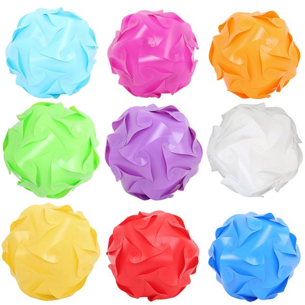 1 pcs 8colors pp diy modern festival ball novel iq lamp shade jigsaw puzzle lights led ceiling lampshade for bar wedding party
1 pcs 8colors pp diy modern festival ball novel iq lamp shade jigsaw puzzle lights led ceiling lampshade for bar wedding party