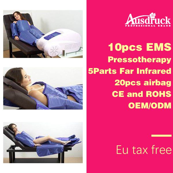 3in1 pressotherapy far infrared fat dissolving air pressure lymphatic drainage ems massager slimming weight loss device
3in1 pressotherapy far infrared fat dissolving air pressure lymphatic drainage ems massager slimming weight loss device