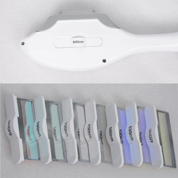 ipl shr handpiece 7 filters different wavelengths 430nm 480nm 530nm 560nm 640nm 690nm 750nm
ipl shr handpiece 7 filters different wavelengths 430nm 480nm 530nm 560nm 640nm 690nm 750nm