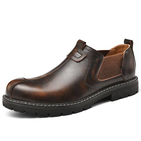 men comfortable genuine leather men waterproof outdoor casual flats shoes breathable rubber shoes, Black
men comfortable genuine leather men waterproof outdoor casual flats shoes breathable rubber shoes, Black