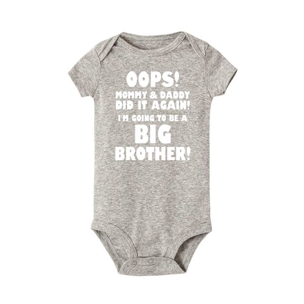 бђдђ big brother letter пеаи cute ђниек baby rompers o-еи пооба пеаи новоѬожденн мал, White
бђдђ big brother letter пеаи cute ђниек baby rompers o-еи пооба пеаи новоѬожденн мал, White