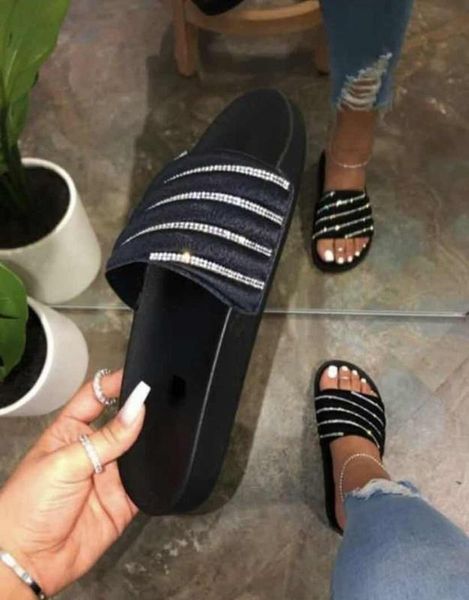 outdoor female 2020 new summer slippers women's shoes non-slip beach non slip plus size ladies slides rhinestone rainbow color, Black
outdoor female 2020 new summer slippers women's shoes non-slip beach non slip plus size ladies slides rhinestone rainbow color, Black