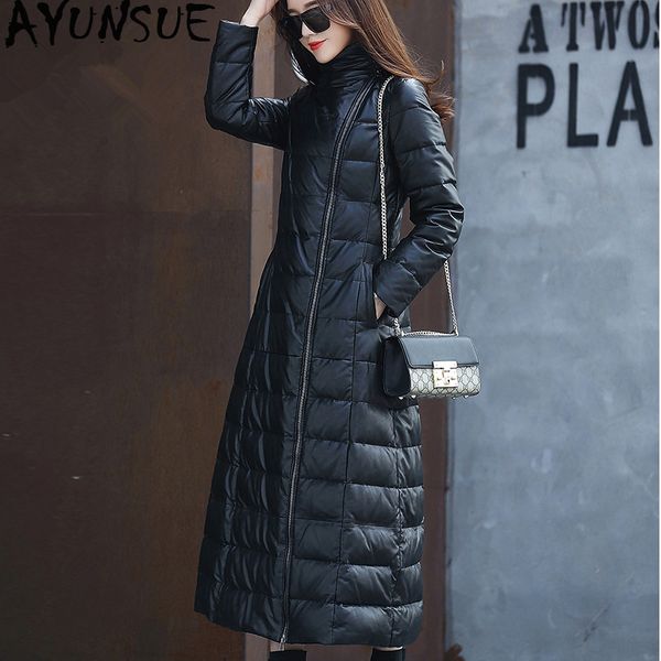 ayunsue real leather jacket 100% genuine sheepskin coat 2019 winter jacket women korean down long coats chaqueta mujer my, Black
ayunsue real leather jacket 100% genuine sheepskin coat 2019 winter jacket women korean down long coats chaqueta mujer my, Black