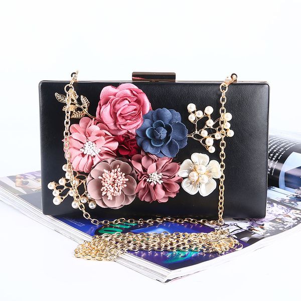 wholesale factory direct brand new handmade evening bag floriation clutch with pu for wedding/banquet/party/porm 
wholesale factory direct brand new handmade evening bag floriation clutch with pu for wedding/banquet/party/porm