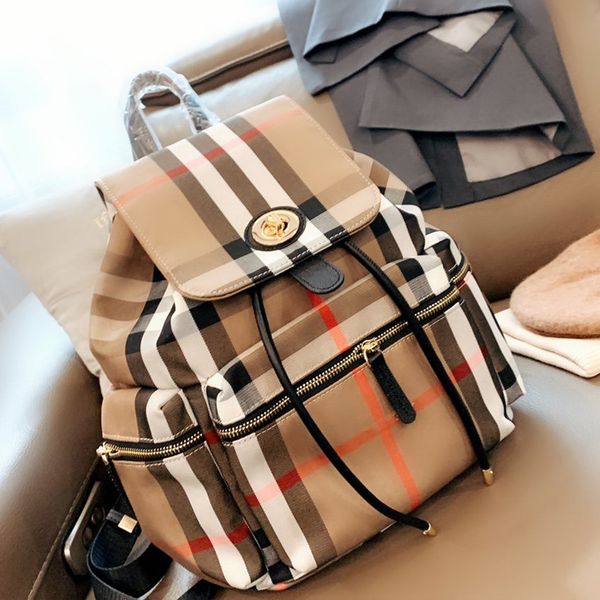 2020 womens purses handbags backpack patchwork color check plaid hardware high-capacity school backpack canvas travelling bag
2020 womens purses handbags backpack patchwork color check plaid hardware high-capacity school backpack canvas travelling bag