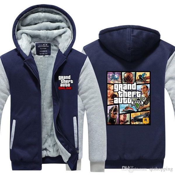 grand theft auto hoodie winter hoodies cotton coat sportswear hoodie zipper jacket thicken fleece hoodie super warm sweatshirt us eu size, Blue;black
grand theft auto hoodie winter hoodies cotton coat sportswear hoodie zipper jacket thicken fleece hoodie super warm sweatshirt us eu size, Blue;black