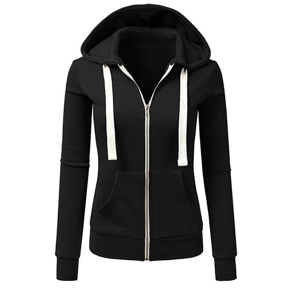 female bomber jackets spring autumn women long sleeve patchwork solid color women's hooded jackets zipper casual sport coat, Black;brown
female bomber jackets spring autumn women long sleeve patchwork solid color women's hooded jackets zipper casual sport coat, Black;brown