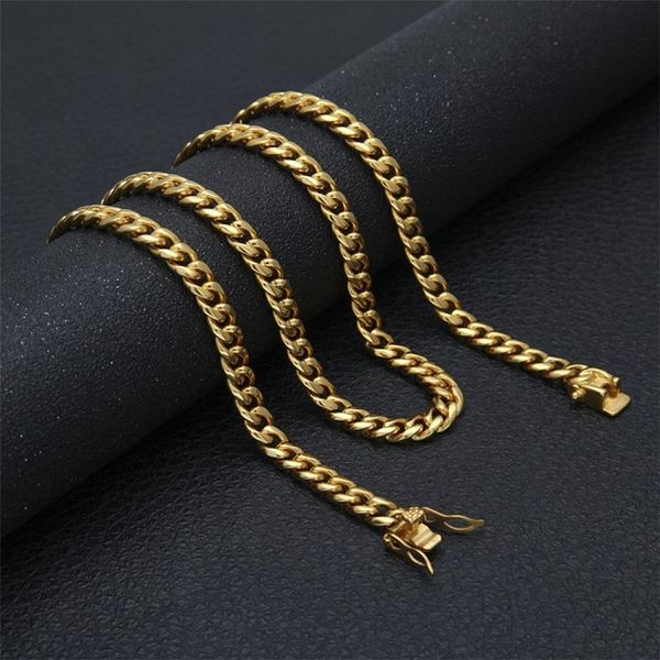 8mm curb link chain stainless steel gold silver men's hip hop link necklace 10mm 12mm 14mm
8mm curb link chain stainless steel gold silver men's hip hop link necklace 10mm 12mm 14mm