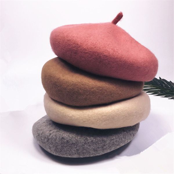 new ladies autumn winter woolen warm cap beret vintage painter solid wool felt hat female trendy winter warmer hats women, Blue;gray
new ladies autumn winter woolen warm cap beret vintage painter solid wool felt hat female trendy winter warmer hats women, Blue;gray