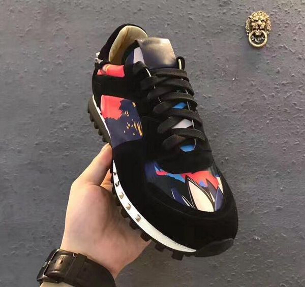 rockrunner кроссовки обувь мода камуфляж заклепки кроссовки, роскошный дизайнер camo стад открытый отдых шипованные повседневная ходьба 36-4, Black
rockrunner кроссовки обувь мода камуфляж заклепки кроссовки, роскошный дизайнер camo стад открытый отдых шипованные повседневная ходьба 36-4, Black
