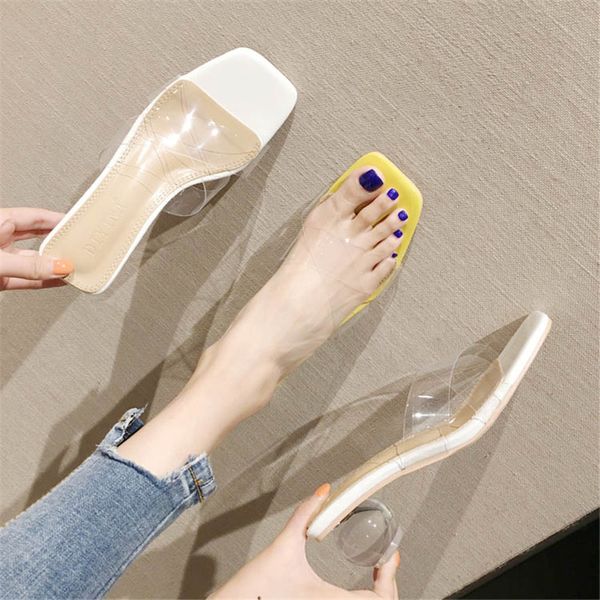 slide slippers women slip on beach vacation flip flops clear transparent med heel slippers fashion round ball heel sandals, Black
slide slippers women slip on beach vacation flip flops clear transparent med heel slippers fashion round ball heel sandals, Black