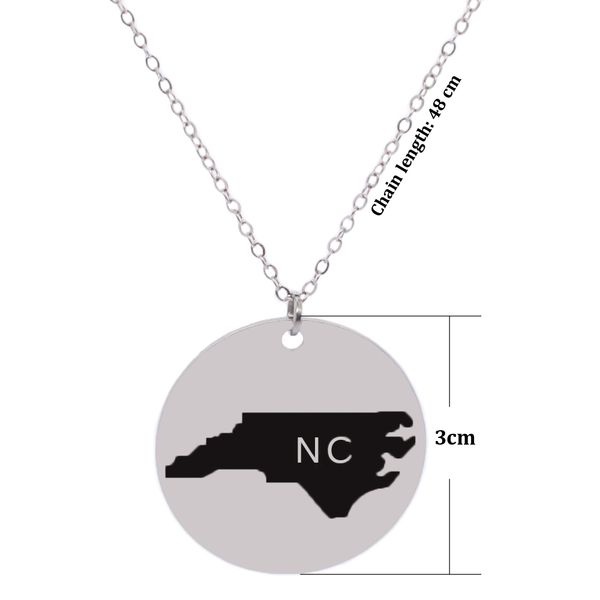 stylish creative stainless steel necklace pendant state map pendant fashion jewelry wholesale, Bronze;silver
stylish creative stainless steel necklace pendant state map pendant fashion jewelry wholesale, Bronze;silver