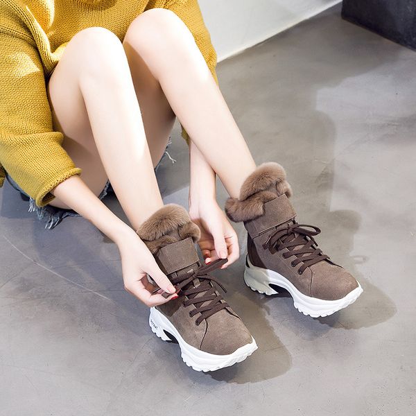 botas mujer 2019 winter real leather shoes women snow boots fashion brand ladies warm footware wool and fur boots bota feminina, Black
botas mujer 2019 winter real leather shoes women snow boots fashion brand ladies warm footware wool and fur boots bota feminina, Black