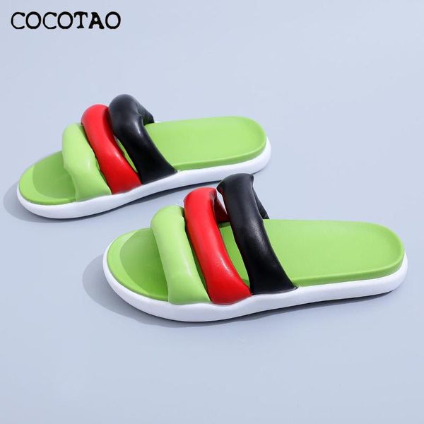 one word tow wear 2020 spring and summer new sandals fashion candy-colored slippers ins tide students simple beach shoes, Black
one word tow wear 2020 spring and summer new sandals fashion candy-colored slippers ins tide students simple beach shoes, Black