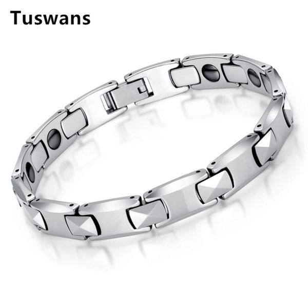 hight polished magnetic materials health care pure tungsten steel bracelet for women/men gifts black friday deals, Golden;silver
hight polished magnetic materials health care pure tungsten steel bracelet for women/men gifts black friday deals, Golden;silver