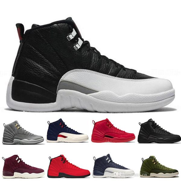 12 12s Gym red WNTR mens Basketball shoes Michigan International Flight College Navy Flu Game Taxi UNC Sunrise men sports sneakers designer
12 12s Gym red WNTR mens Basketball shoes Michigan International Flight College Navy Flu Game Taxi UNC Sunrise men sports sneakers designer