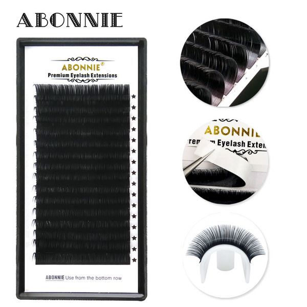 abonnie 16rows faux mink individual eyelash lashes soft mink 8-17mm c/d curl eyelash extension
abonnie 16rows faux mink individual eyelash lashes soft mink 8-17mm c/d curl eyelash extension