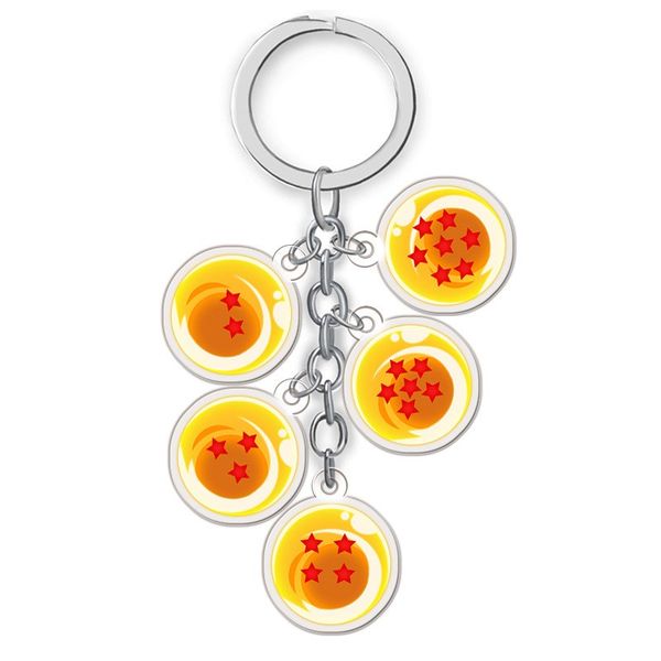 5 in 1 anime ball keychain cartoon figure son goku keyrings car key chains holder, Silver
5 in 1 anime ball keychain cartoon figure son goku keyrings car key chains holder, Silver