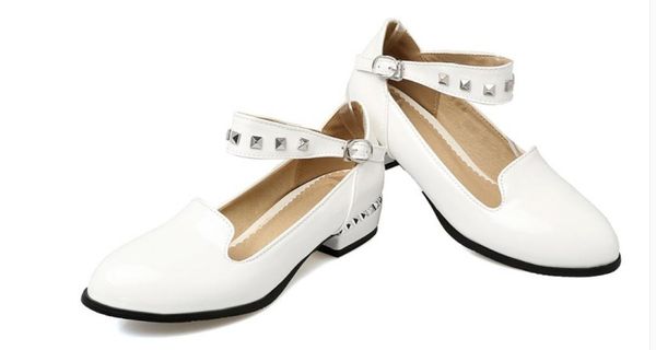 2019 women's shoes in spring and autumn with new style low heel coarse heel round head @283, Black
2019 women's shoes in spring and autumn with new style low heel coarse heel round head @283, Black
