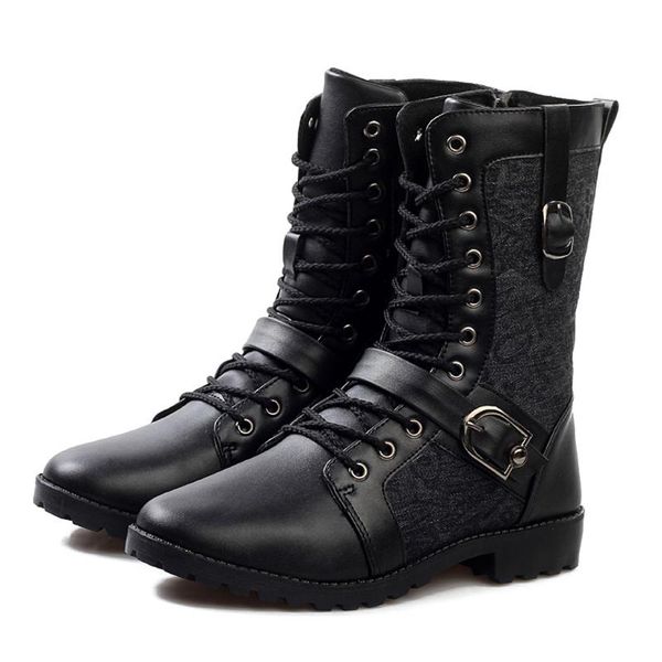 new winter shoes men boots warm pu leather short boot men non-slip ankle boot winter footwear outdoor motorcycle shoes, Black
new winter shoes men boots warm pu leather short boot men non-slip ankle boot winter footwear outdoor motorcycle shoes, Black
