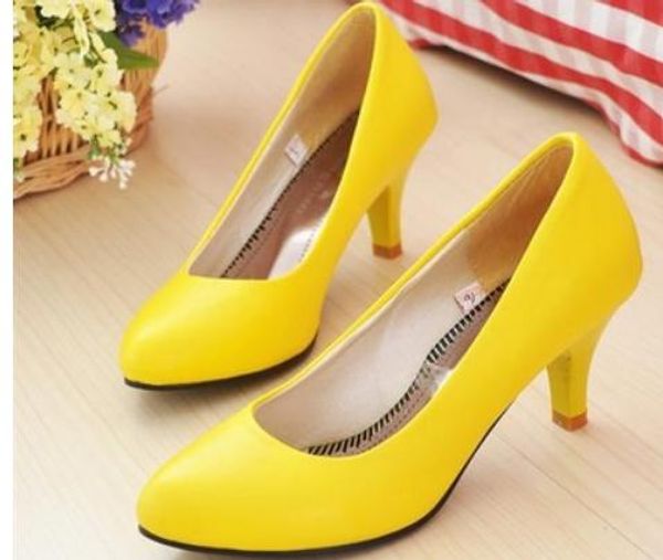 womens shoes in spring and autumn with new style high heel fine heel pointed end2157, Black
womens shoes in spring and autumn with new style high heel fine heel pointed end2157, Black