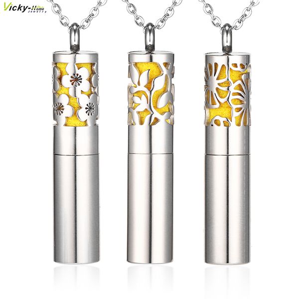 316l stainless steel essential oil container pendant necklace black diffuser pendant aromatherapy locket jewelry whistle kids, Silver
316l stainless steel essential oil container pendant necklace black diffuser pendant aromatherapy locket jewelry whistle kids, Silver