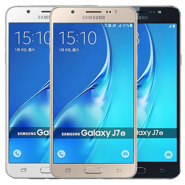 

refurbished original samsung galaxy j7 2016 j710f single sim 5.5 inch octa core 3gb ram 16gb rom 13mp 4g lte smart cell phone dhl 5pcs