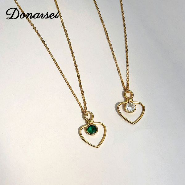 donarsei 925 sterling silver romantic emerald zircon chokers necklace for women korea sweet heart clavicle chain valentine gift
donarsei 925 sterling silver romantic emerald zircon chokers necklace for women korea sweet heart clavicle chain valentine gift