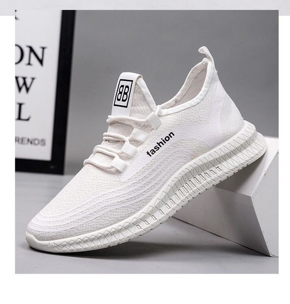 men's sports shoes spring and autumn new sports and leisure running shoes wild comfortable breathable mesh flying woven, Black
men's sports shoes spring and autumn new sports and leisure running shoes wild comfortable breathable mesh flying woven, Black