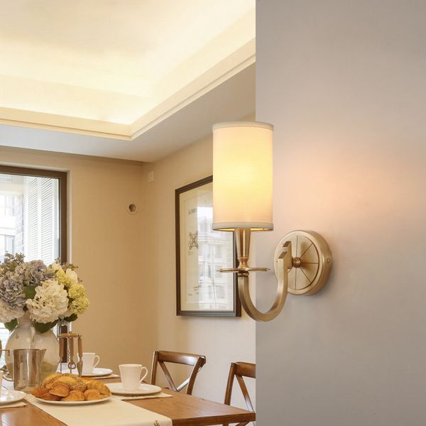 wall lamp all copper contracted sitting room cloth art the pure lamp of bedroom the head of a bed, 602
wall lamp all copper contracted sitting room cloth art the pure lamp of bedroom the head of a bed, 602