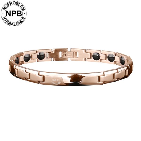 noproblem 043 rose plated metal beads choker energy lady magnetic antifatigue tourmaline germanium bracelets c19021501, Black
noproblem 043 rose plated metal beads choker energy lady magnetic antifatigue tourmaline germanium bracelets c19021501, Black