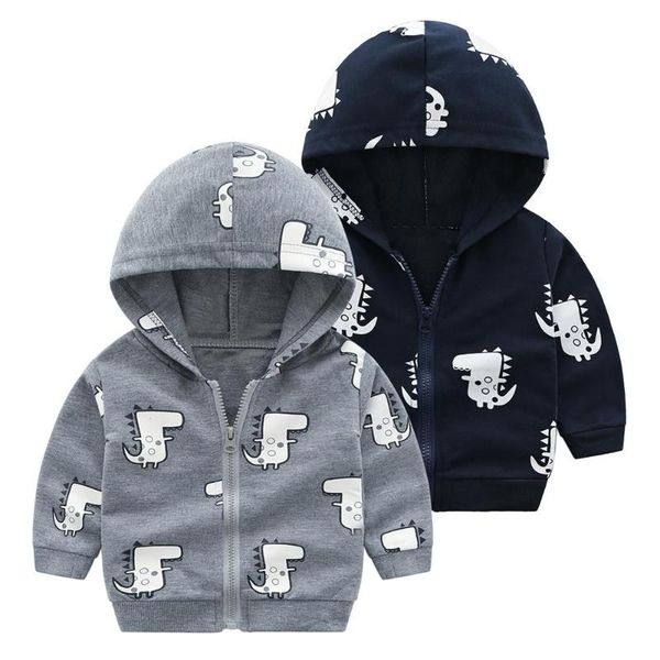 cotton cartoon dinosaur zipper coat warm casual toddler boys hooded jacket, Blue;gray
cotton cartoon dinosaur zipper coat warm casual toddler boys hooded jacket, Blue;gray