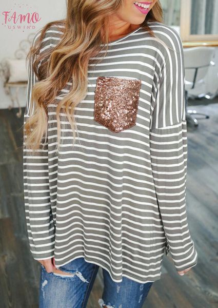 женщины полосатый sequined полный карман с длинным рукавом футболка tee весна осень femme вскользь harajuku ulzzang танк дамы корейский стил, White
женщины полосатый sequined полный карман с длинным рукавом футболка tee весна осень femme вскользь harajuku ulzzang танк дамы корейский стил, White