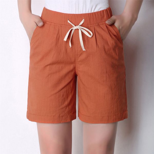 summer women cotton linen shorts fashion candy color casual thin midi length pocket shorts high waisted plus size booty short, White;black
summer women cotton linen shorts fashion candy color casual thin midi length pocket shorts high waisted plus size booty short, White;black